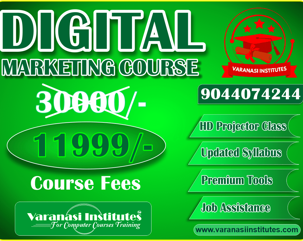 Top Best Digital Marketing Institutes in Varanasi