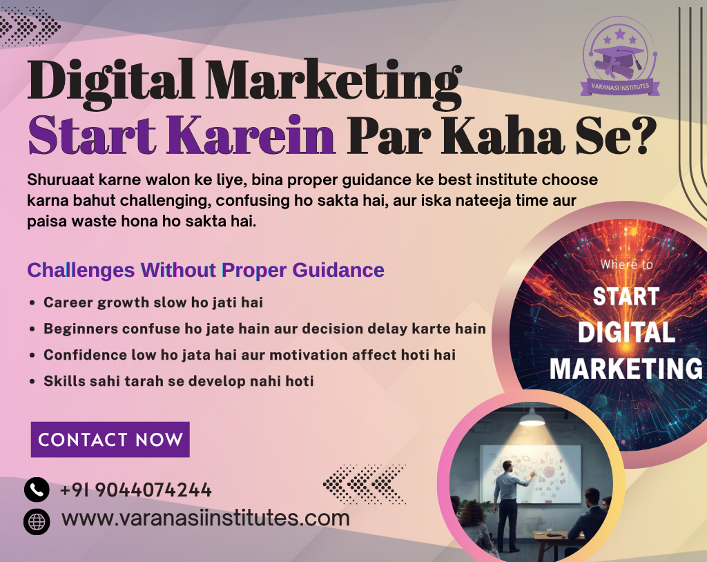 Best institute in Varanasi for Digital marketing