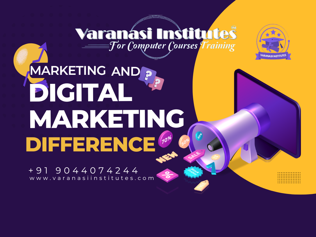 Marketing And Digital Marketing Best 4 Key Differences 1 Marketing and Digital Marketing