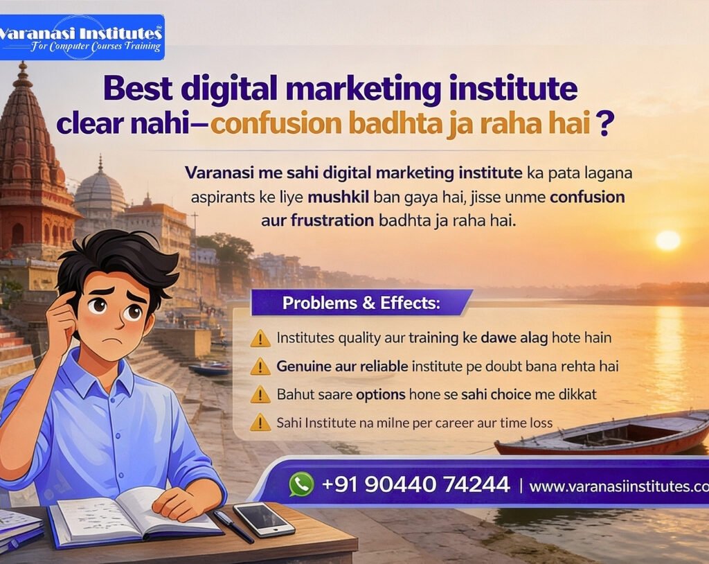 Top 1 Best Digital Marketing Institute in Varanasi | Varanasi Institutes