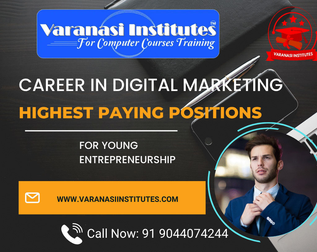 careers in digital marketing and highest paying positions