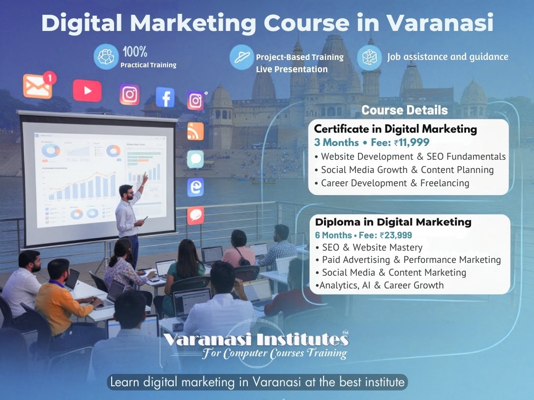 Best Digital Marketing for Beginners Course in Varanasi 2 Why Learn Digital Marketing in Varanasi