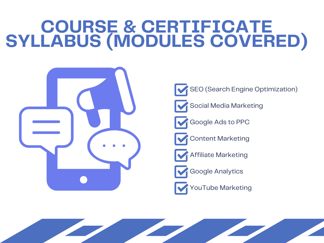 best digital marketing course and certificate online.