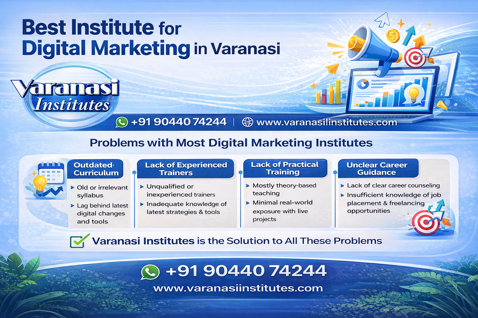 Best Institute for Digital Marketing in Varanasi