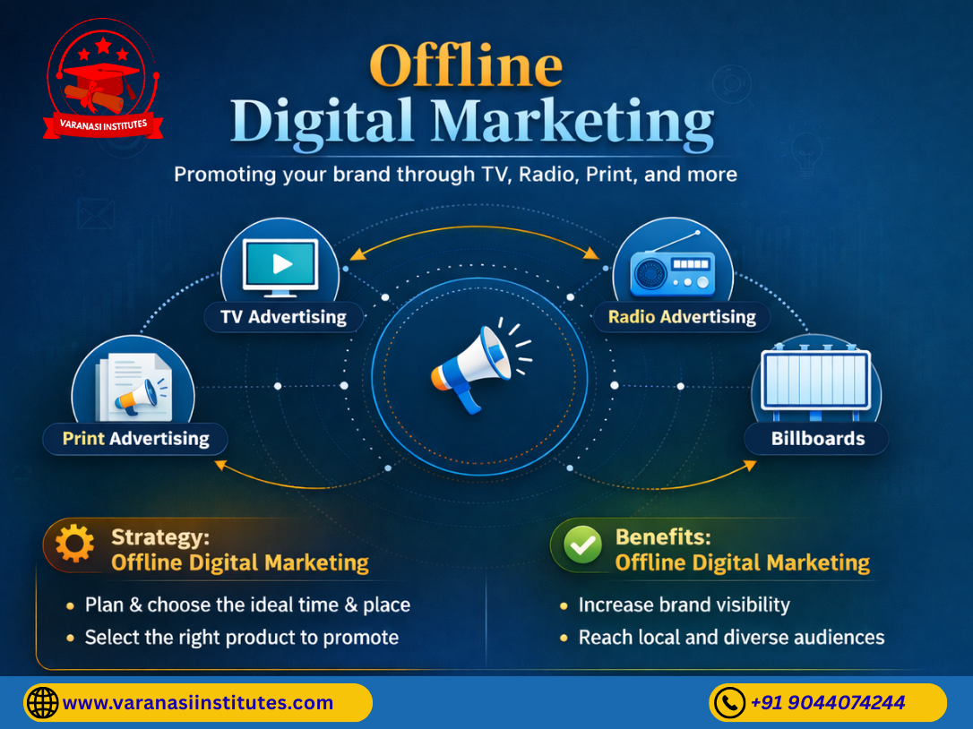 what is offline digital marketing, strategy, benefits
