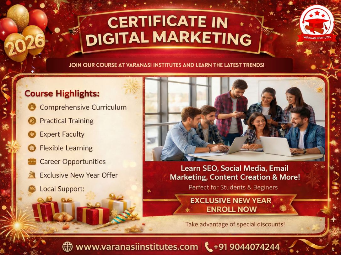 Certificate in Digital Marketing