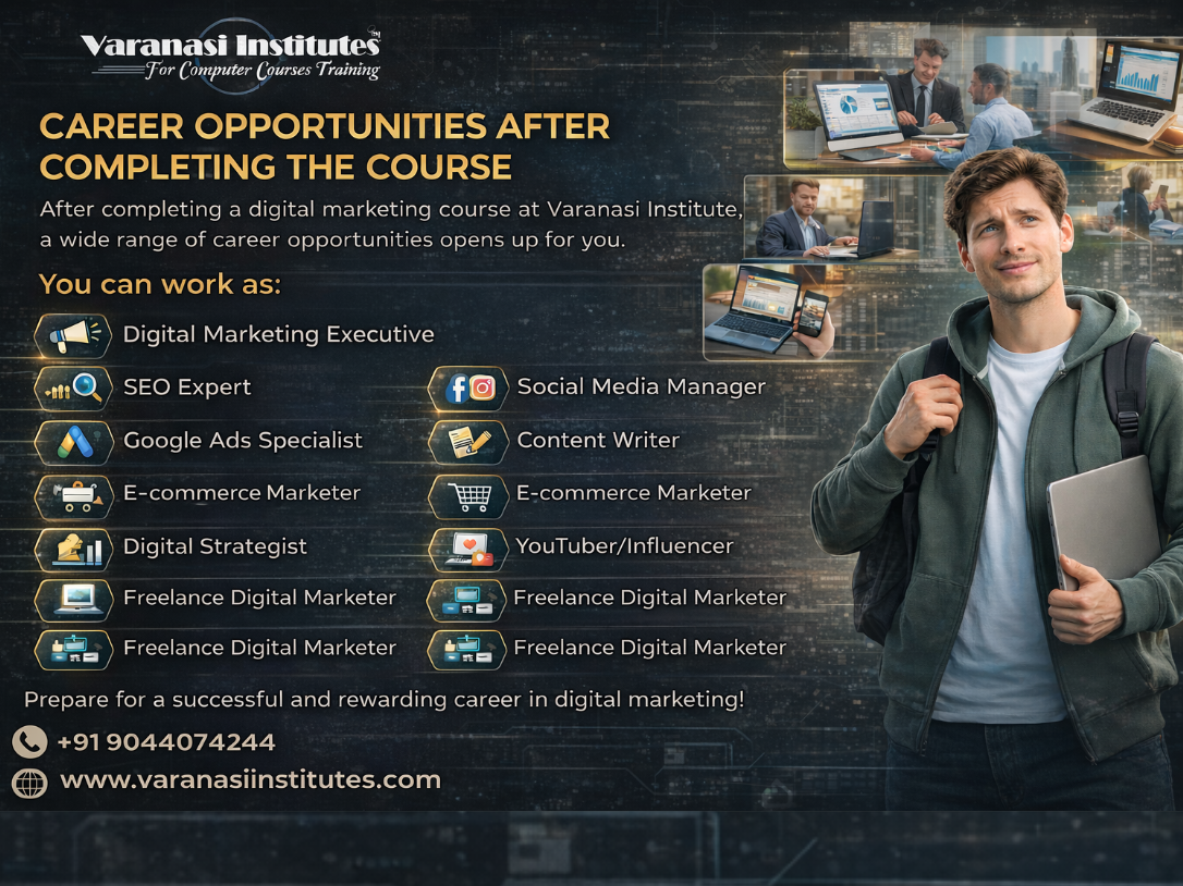 Best digital marketing coaching centre in Varanasi
